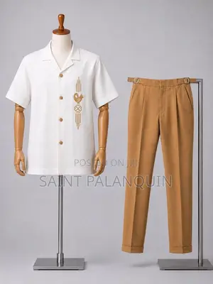A Stylish Men's Two-Piece Casual Outfit