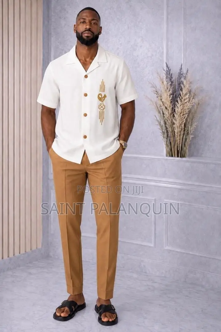 A Stylish Men's Two-Piece Casual Outfit