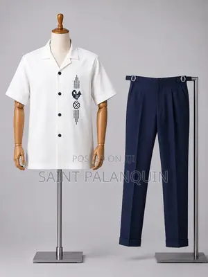 This Is a Stylish Two-Piece Men's Outfit