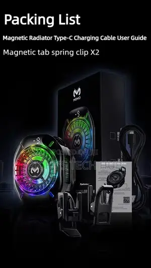 Memo CX10 Ice Phone iPad Cooler Radiator Magnetic With Clips Digital