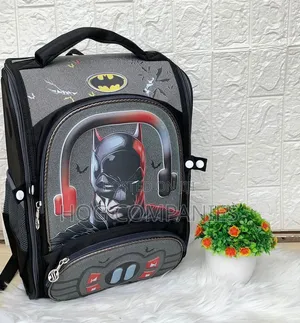 Batman Spiderman Captain America Design School Bag Lower/Upper Primary