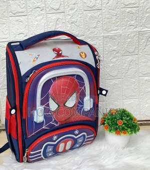 Batman Spiderman Captain America Design School Bag Lower/Upper Primary