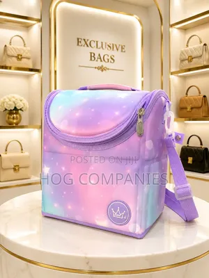 Classy Foldable Large Capacity Lunch Bag With Straps- Fast Delivery