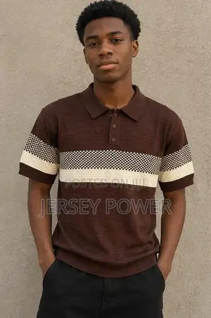 Men’s Knitted Polo Tops