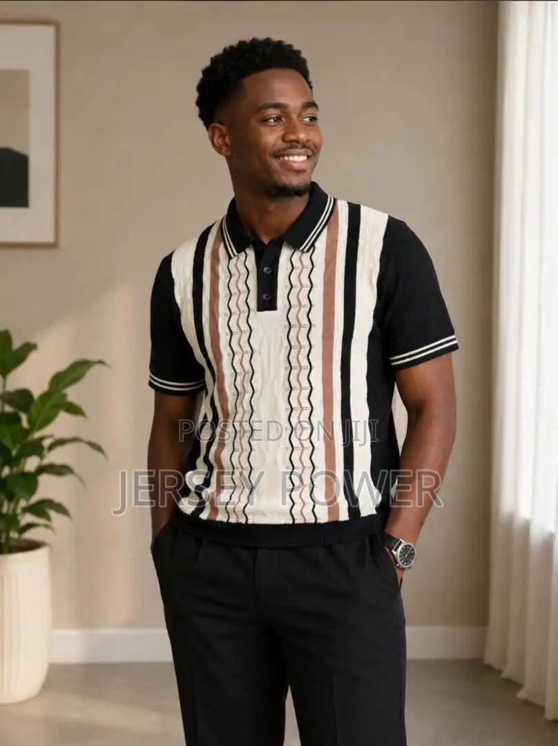 Men’s Knitted Polo Tops