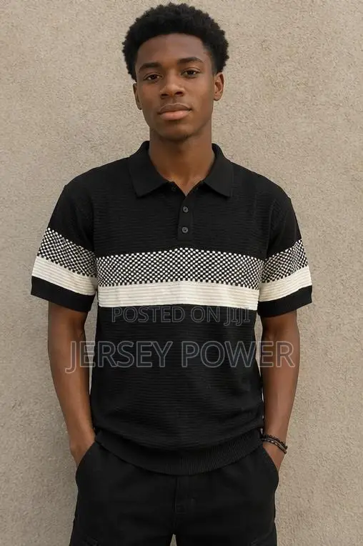 Men’s Knitted Polo Tops