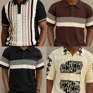 Men’s Knitted Polo Tops