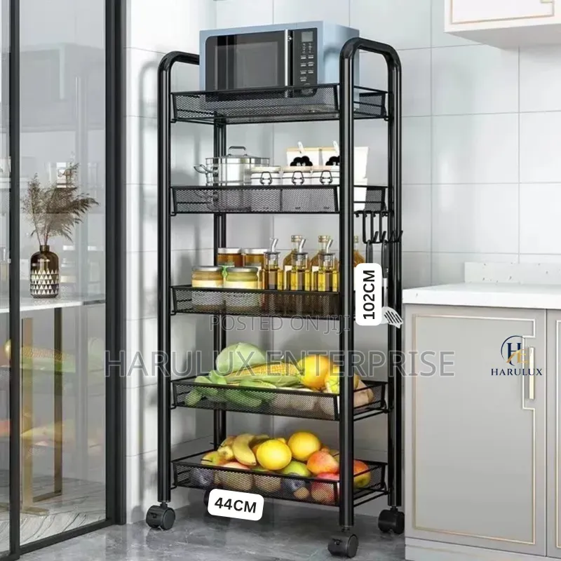 Multi-Tier Kitchen Storage Rack – 102×44cm