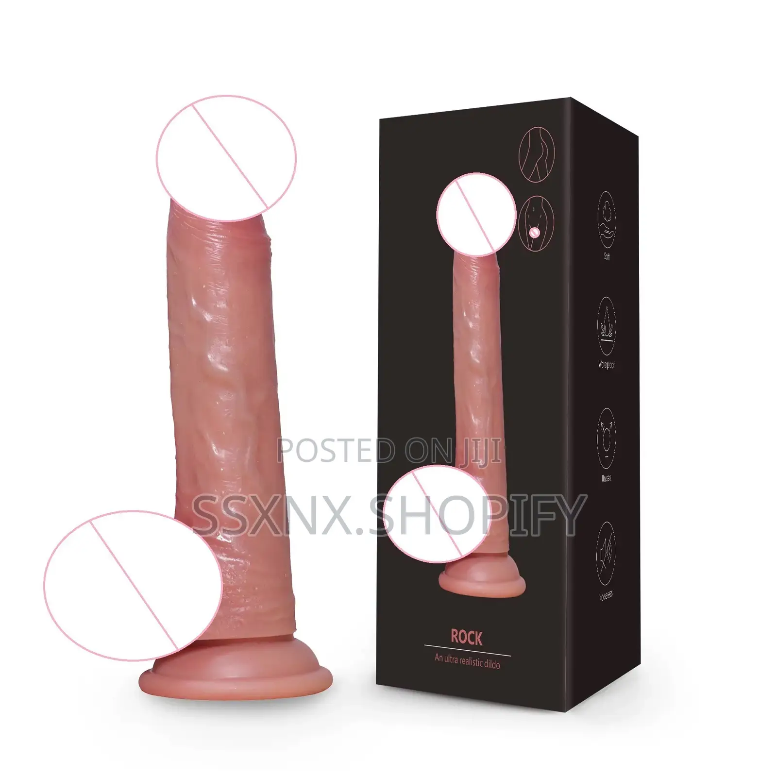 Realistic Silicone Dildo (7.5-8inches)