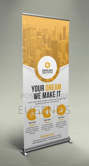 Pull Up Design, Print and Machine