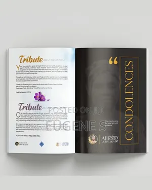 Funeral Brochure Design