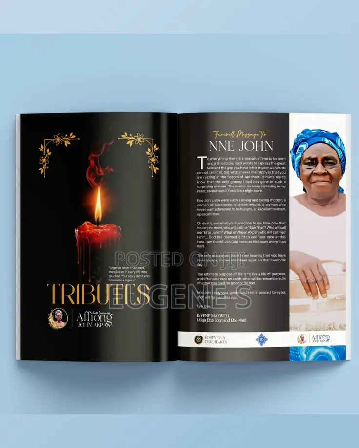Funeral Brochure Design