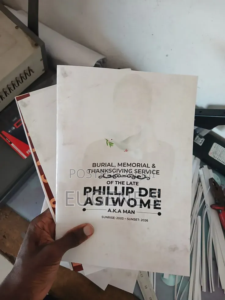 Funeral Brochure Design