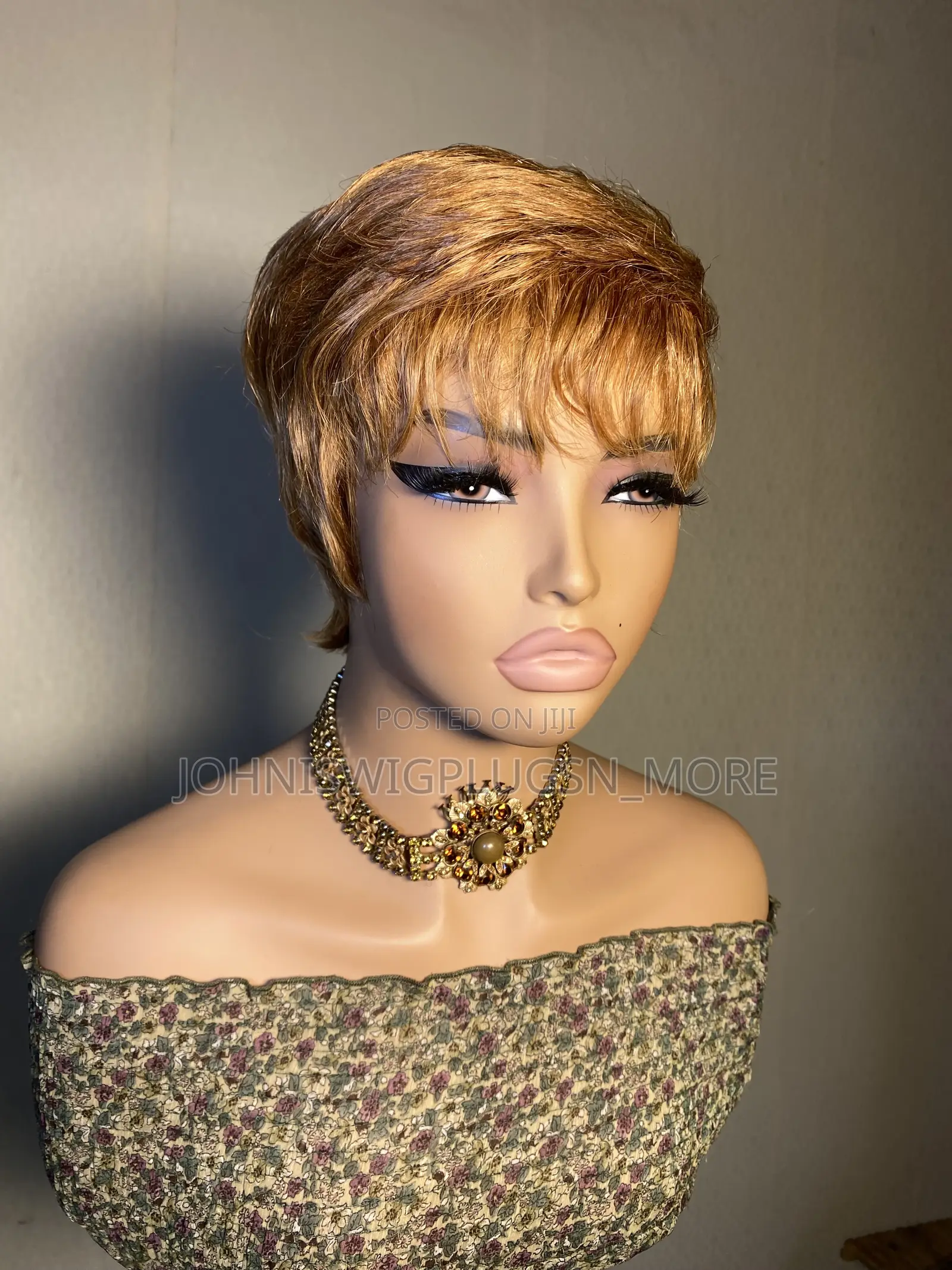 Color 30 Flat Pixie Cut