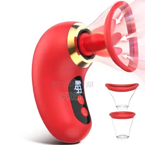Tongue Licking Vibrator LED Display for Women