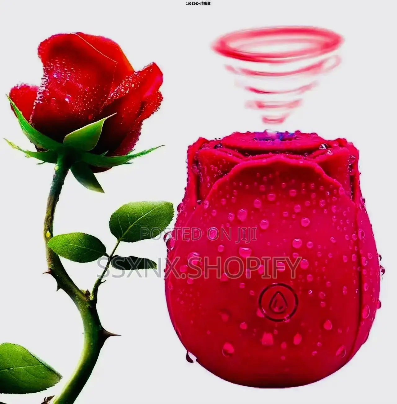 Rose Vibrator (Glow in Dark)