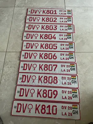 Dv Plates Available