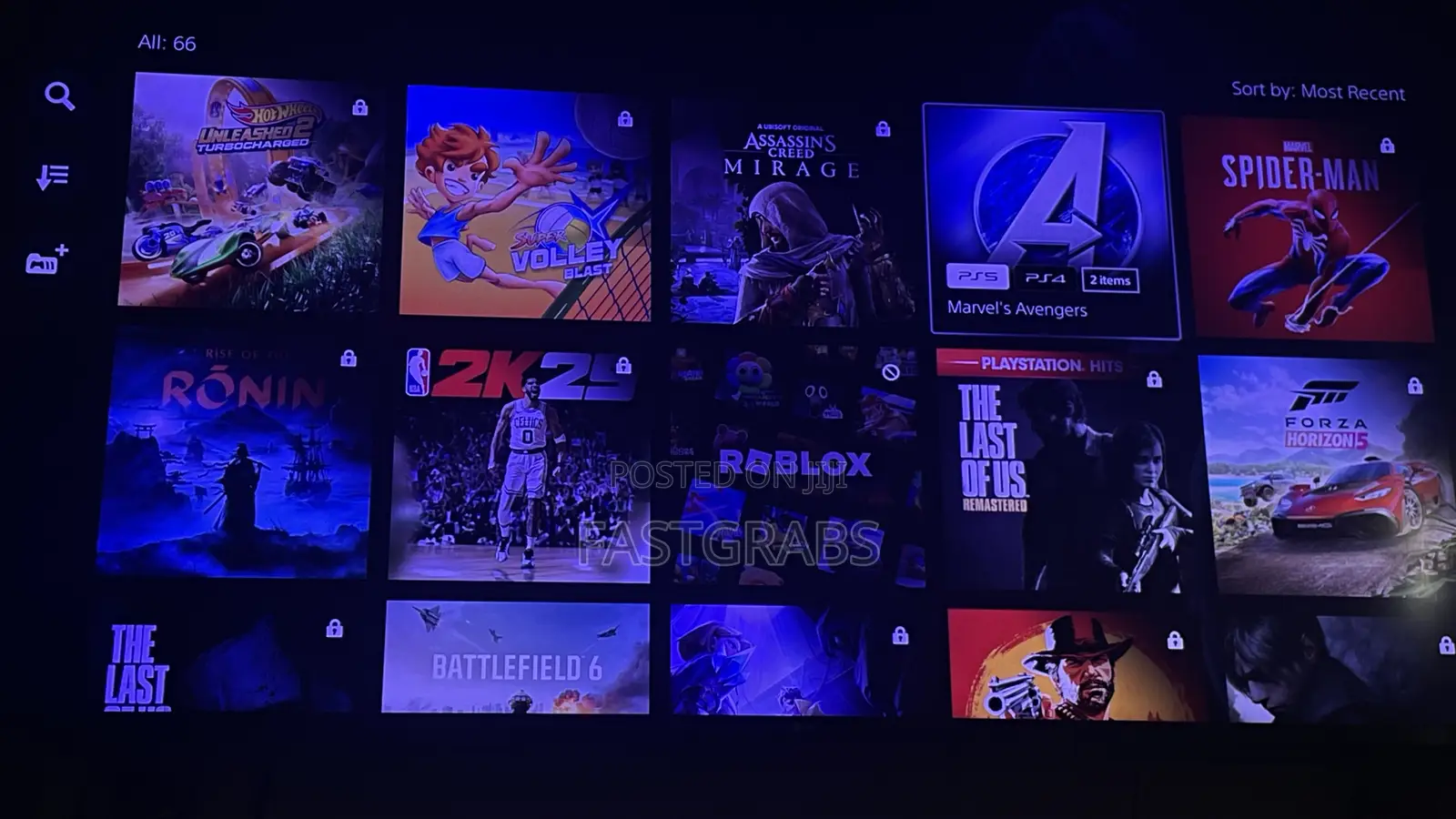 PlayStation 4 5 Games for Sale