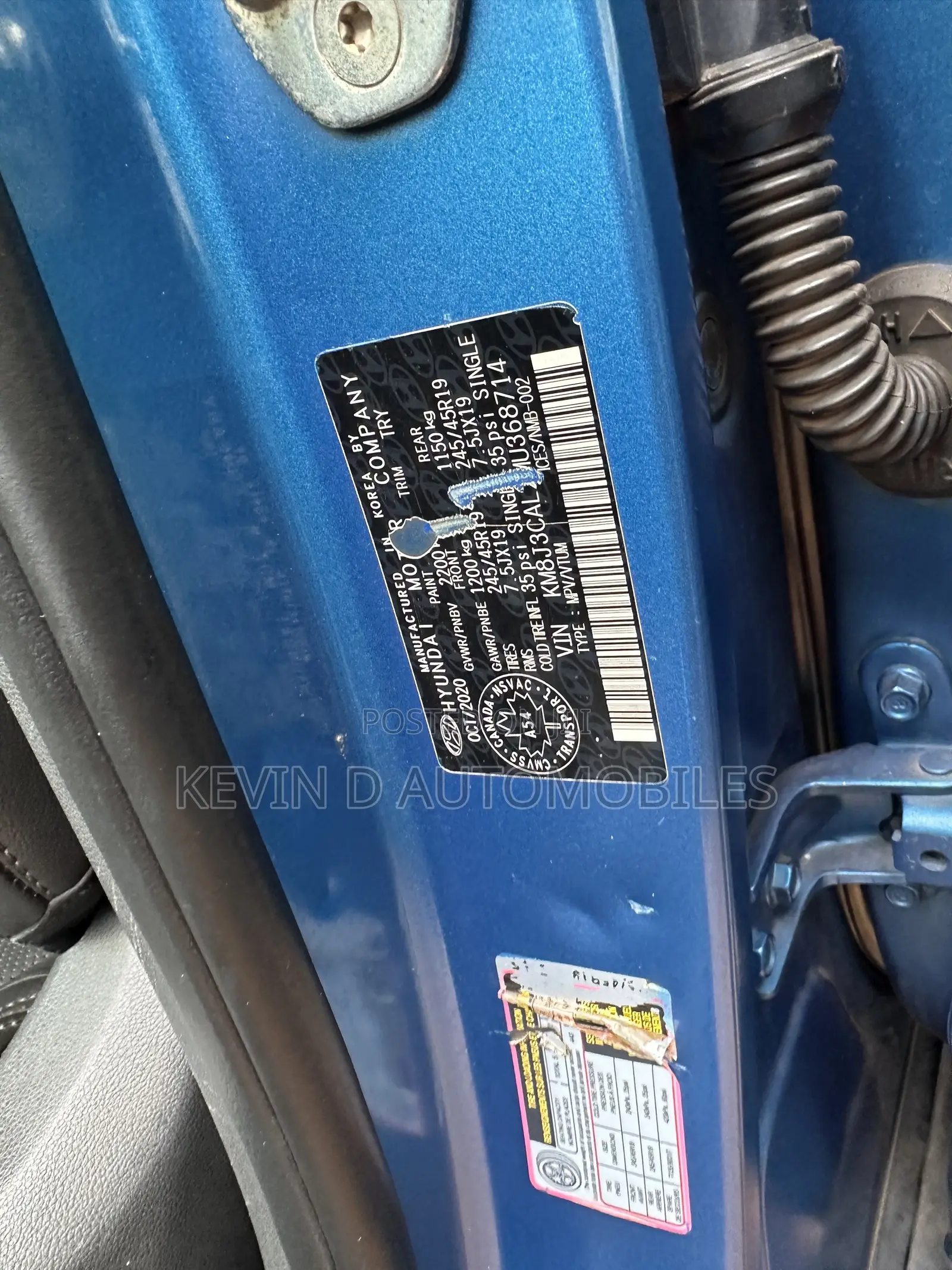 Hyundai Tucson Sport 2021 Blue