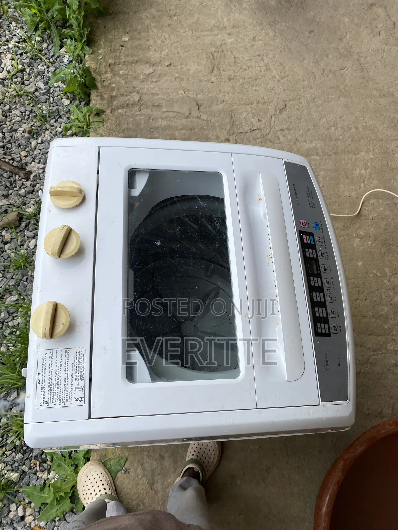 Neatly Refurbished “Media 12Kg Semi Automatic Washing Machine”