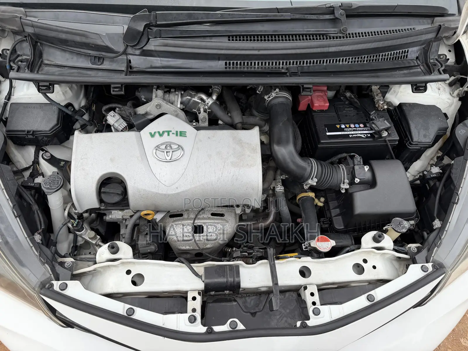 Toyota Vitz 1.3 FWD 5dr 2016 White