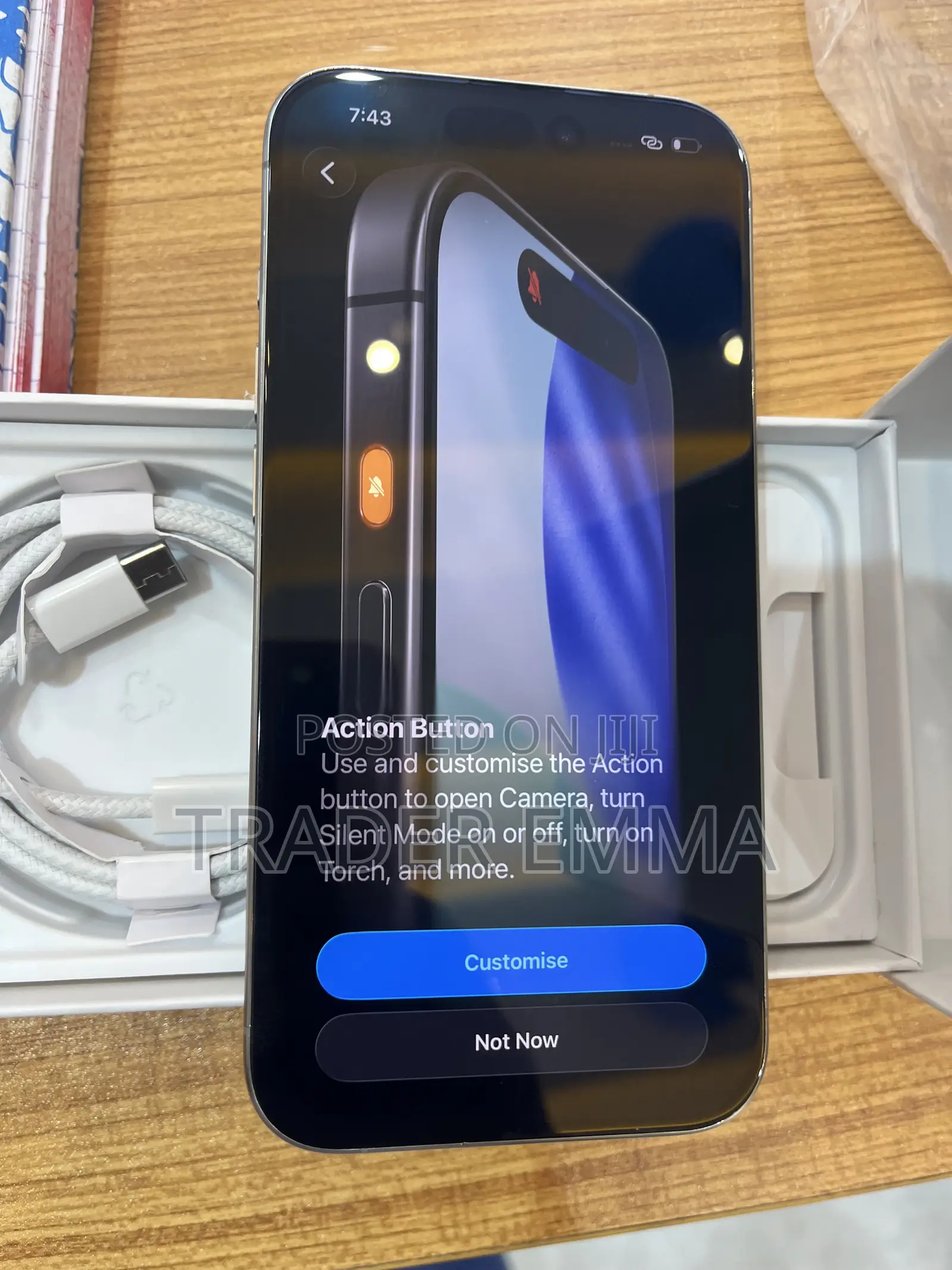 Apple iPhone 15 Pro 128 GB Silver
