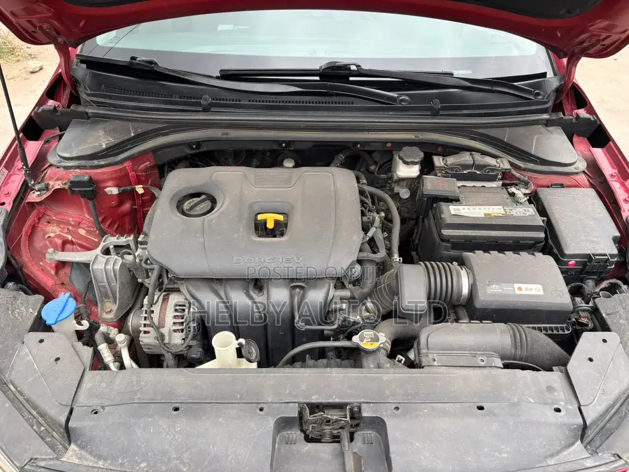 Hyundai Elantra 2019 Red