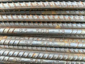 High Tensile Iron Rods 10mm,12mm,14mm,16mm= 40ft