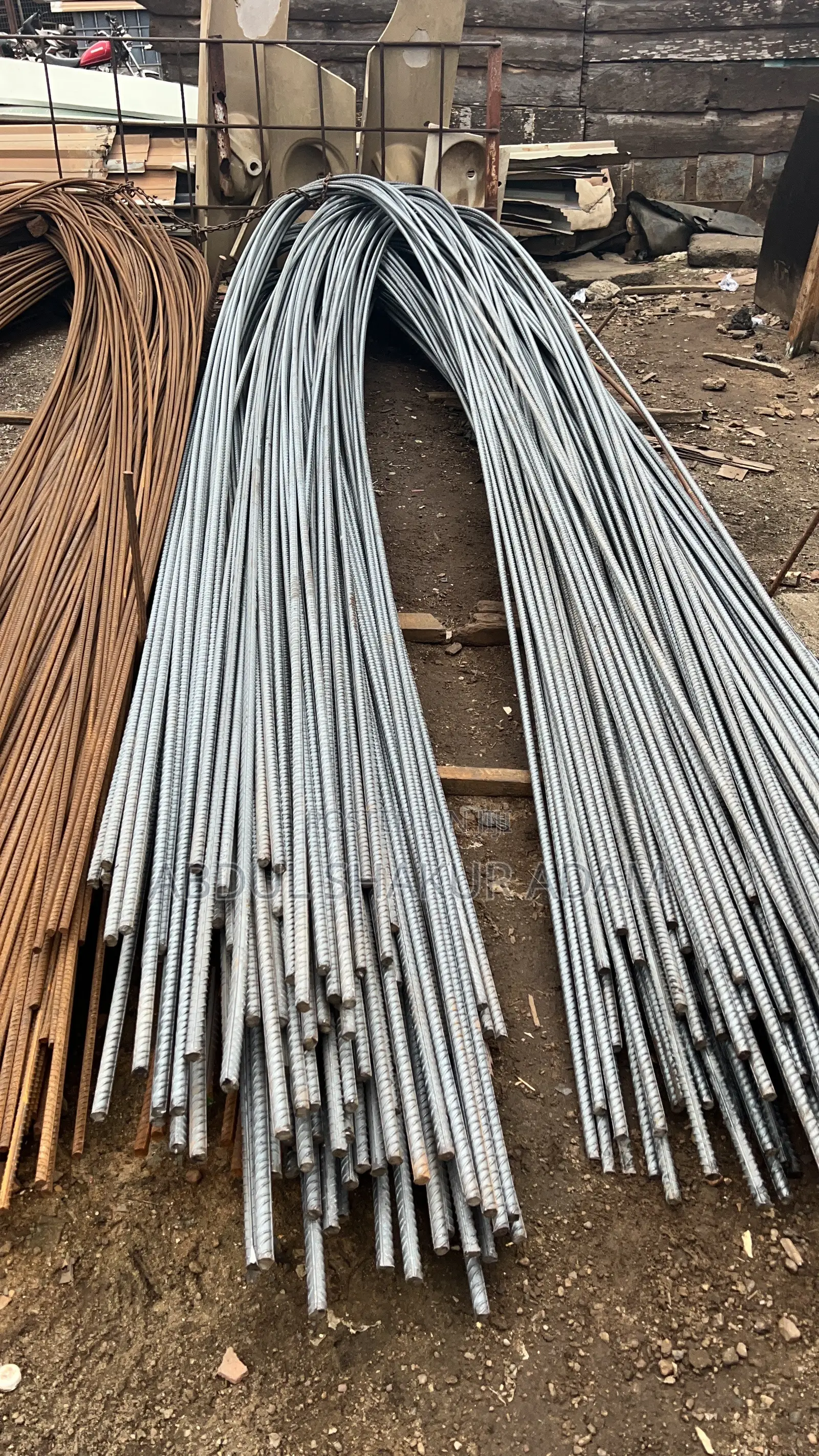 High Tensile Iron Rods 10mm,12mm,14mm,16mm= 40ft