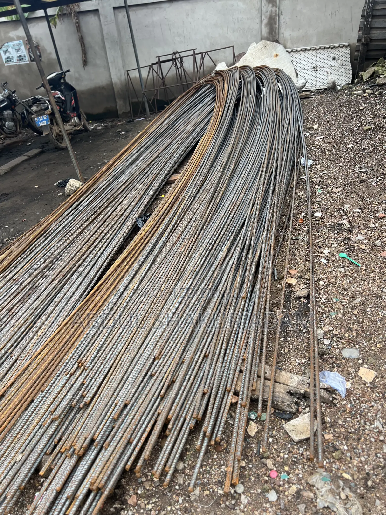 High Tensile Iron Rods 10mm,12mm,14mm,16mm= 40ft