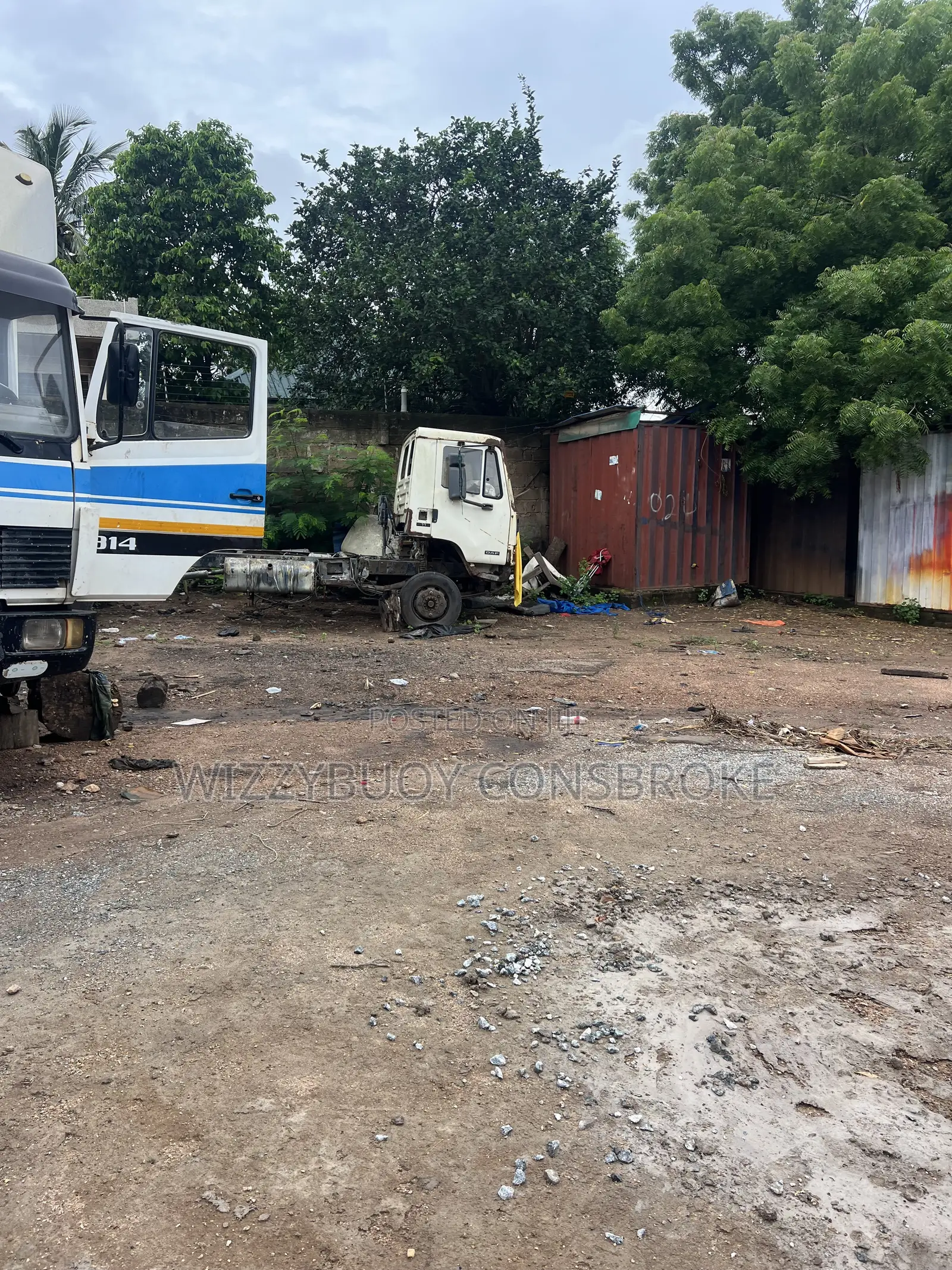 Two Main Road Plots of Land for Sale at Amasaman-Pokuase