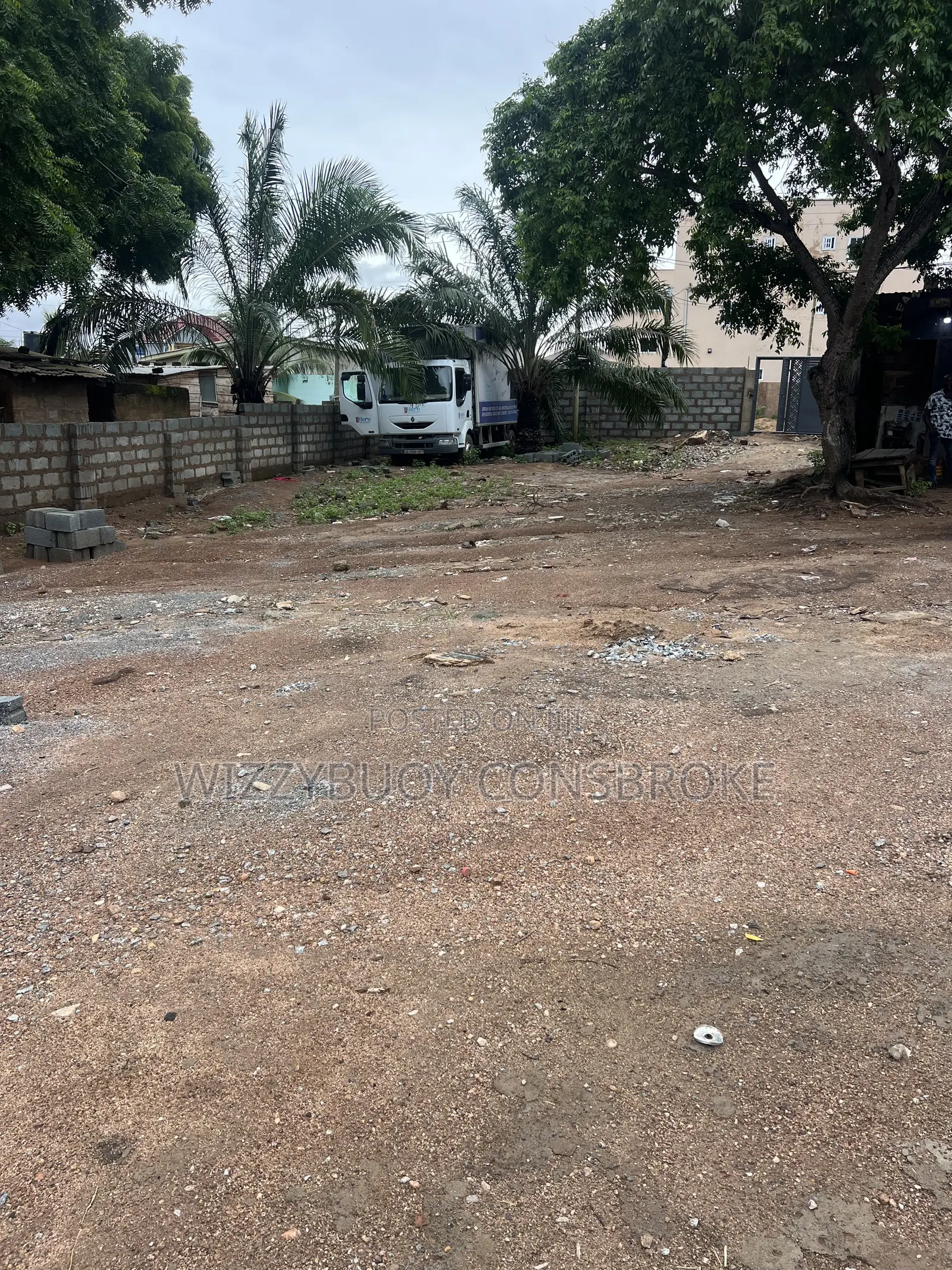Two Main Road Plots of Land for Sale at Amasaman-Pokuase