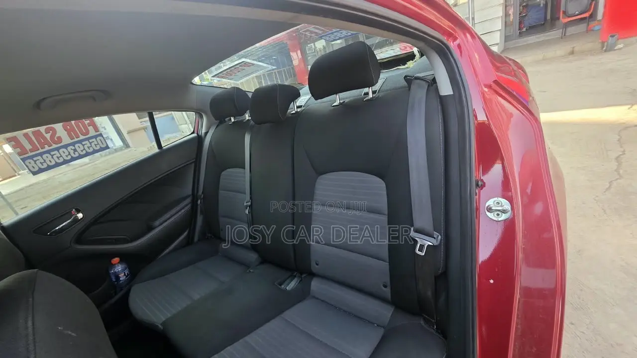Kia Forte S Sedan 2017 Red