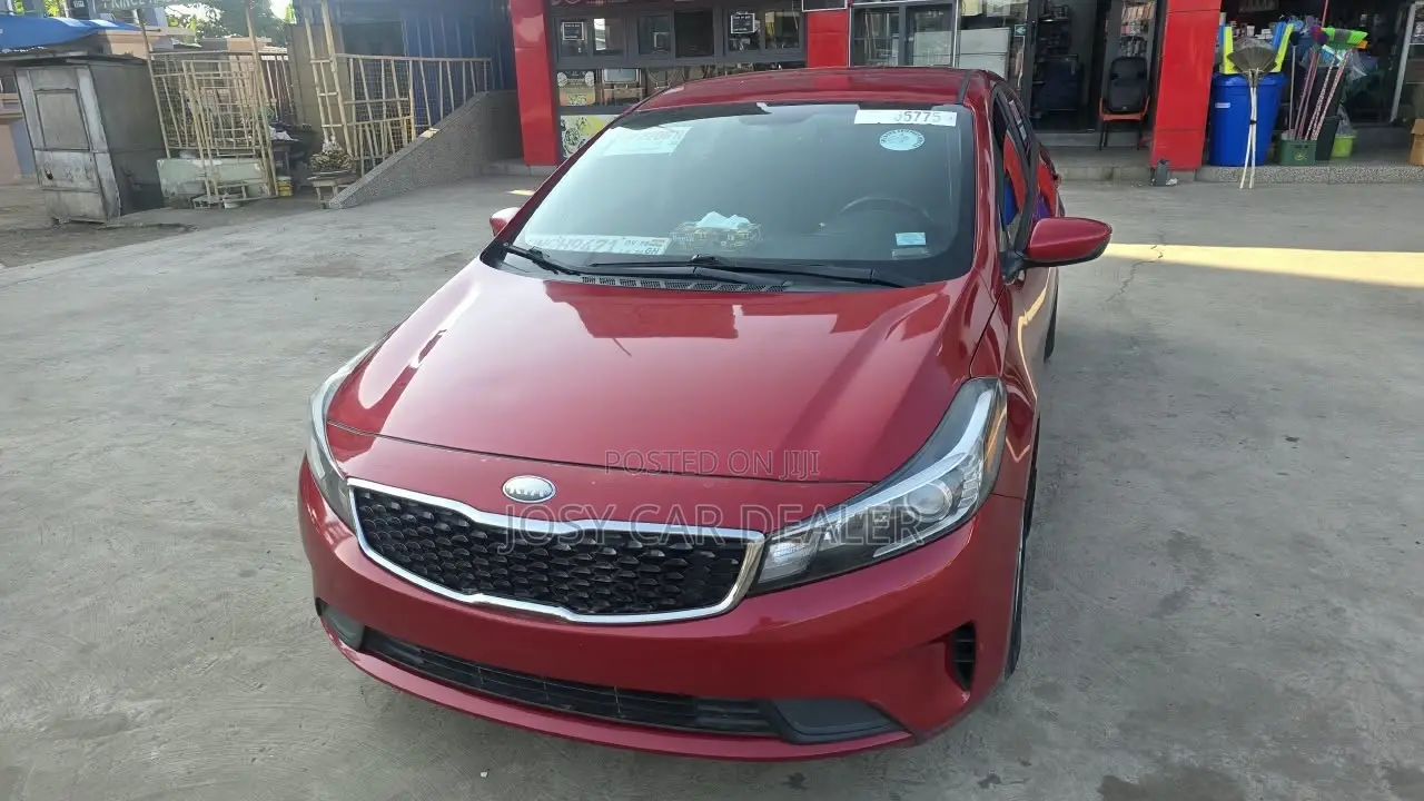 Kia Forte S Sedan 2017 Red