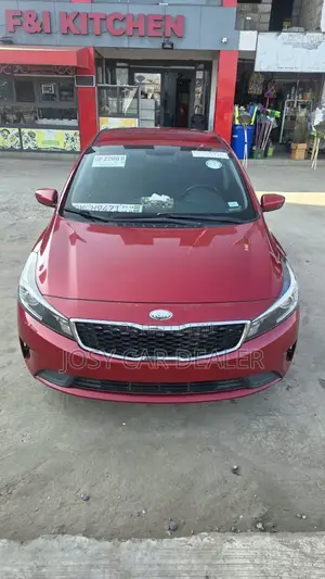 Kia Forte S Sedan 2017 Red