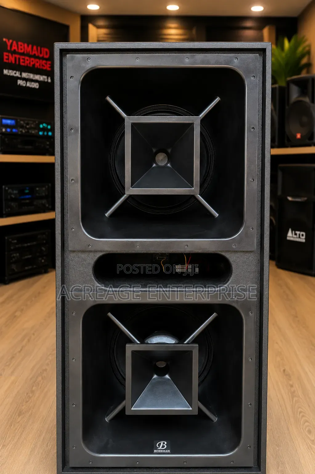 Bossman Pro Acoustica OM-6515 Full-Range Speaker.