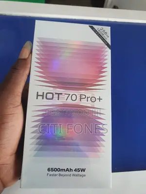 New Infinix Hot 70 Pro 5G+ 256 GB Black