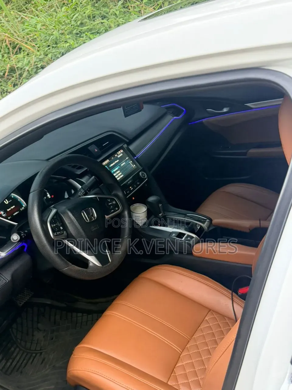 Honda Civic EX Sedan 2018 White