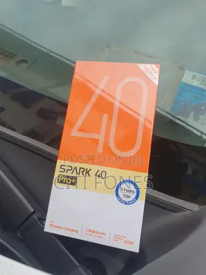 New Tecno Spark 40 Pro+ 256 GB Black