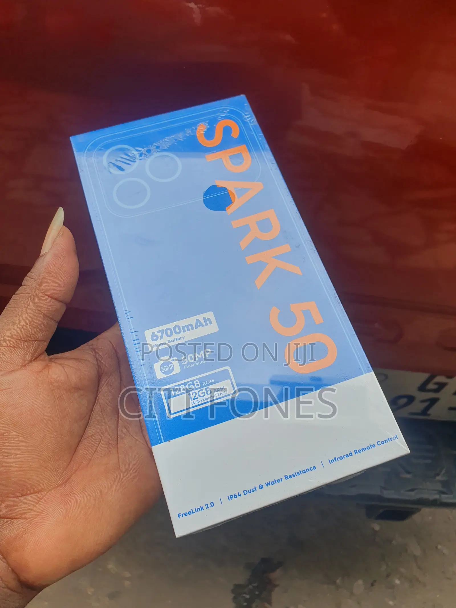 New Tecno Spark 50 5G 256 GB Black