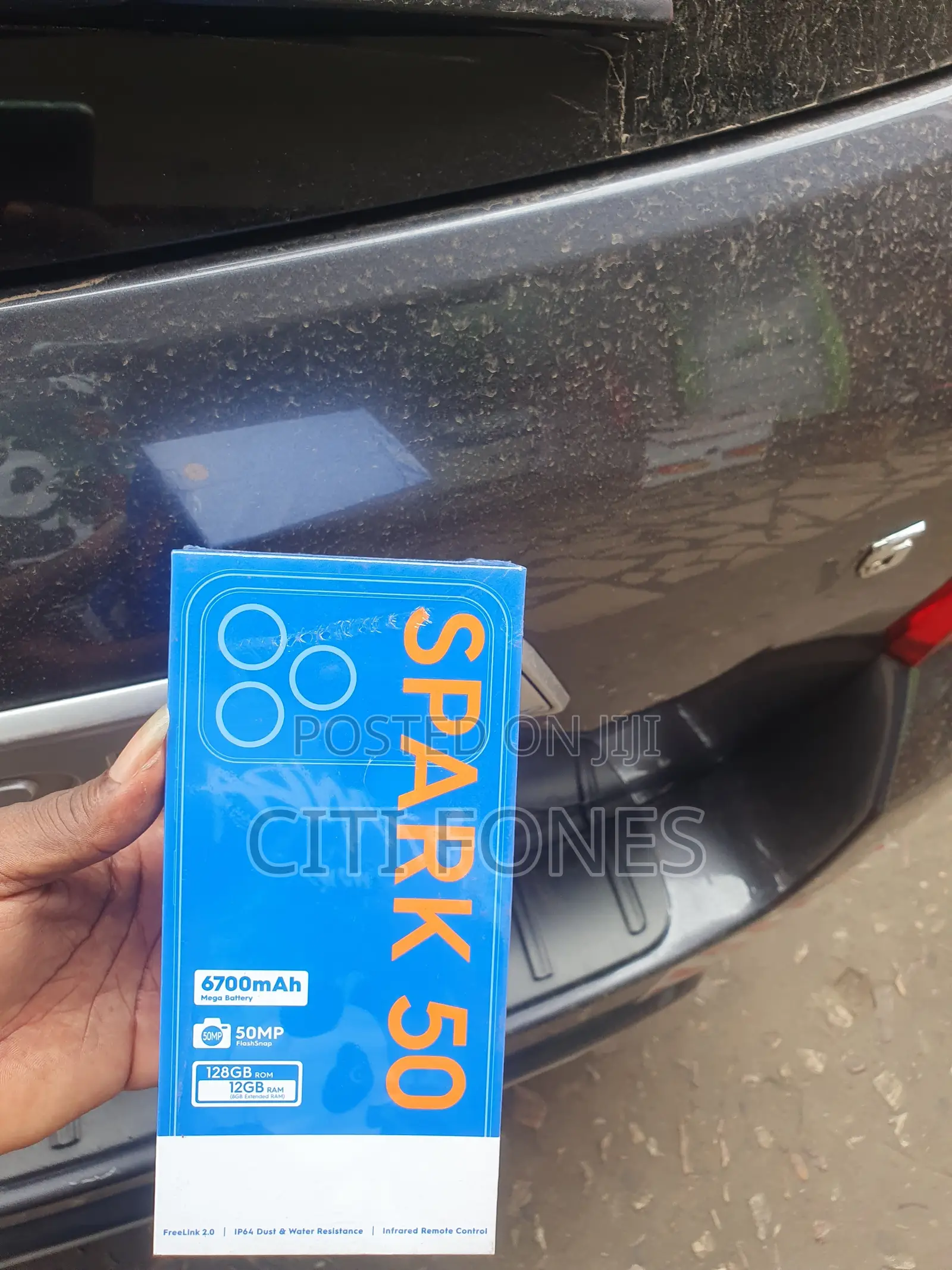 New Tecno Spark 50 5G 256 GB Black