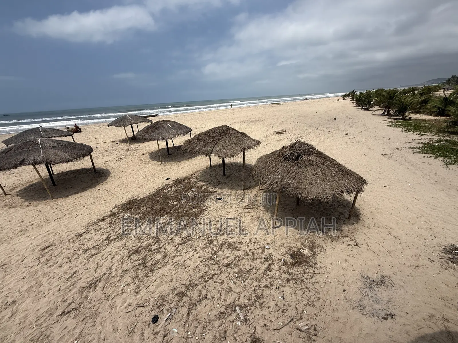 Arces of Beach Land for Rent at Kokrobitey
