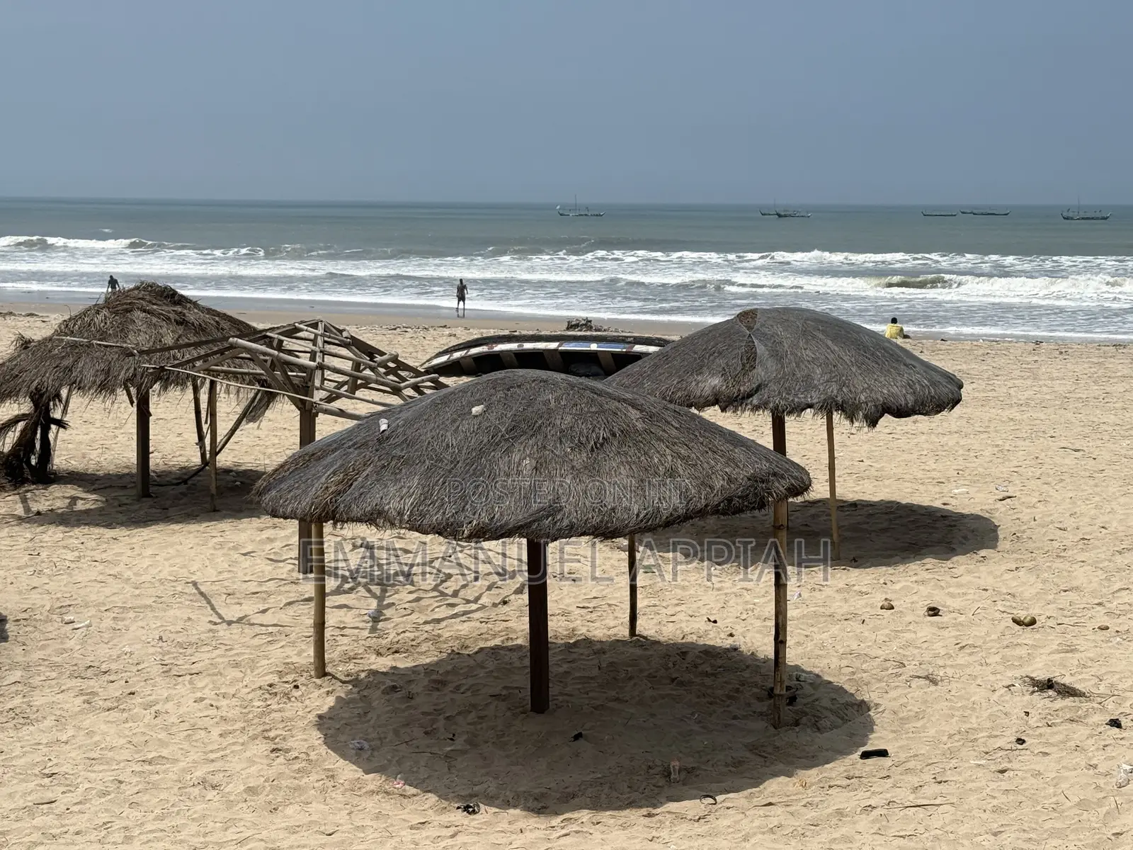 Arces of Beach Land for Rent at Kokrobitey