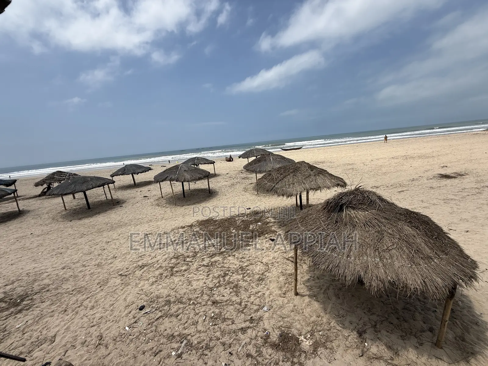 Arces of Beach Land for Rent at Kokrobitey
