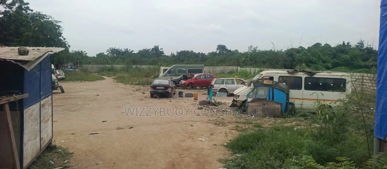 Two Roadside Plots for Sale Opposite Twellium Company LTD (Kotoku)