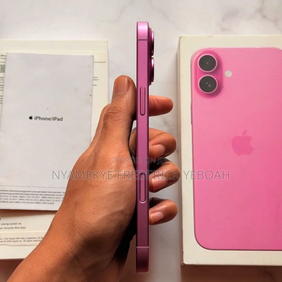 Apple iPhone 16 Plus 256 GB Pink