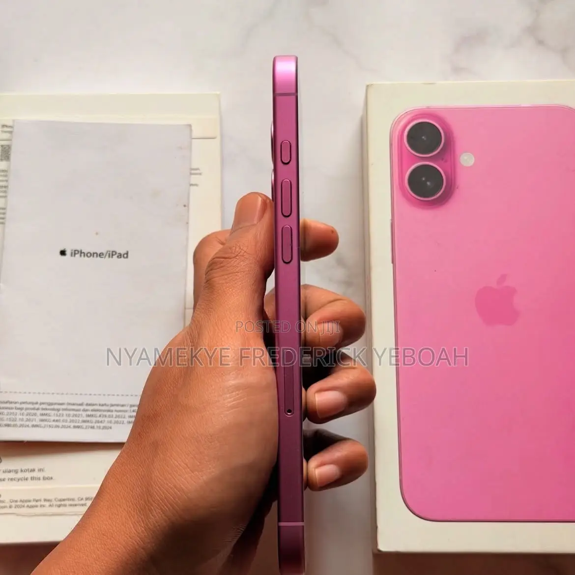 Apple iPhone 16 Plus 256 GB Pink