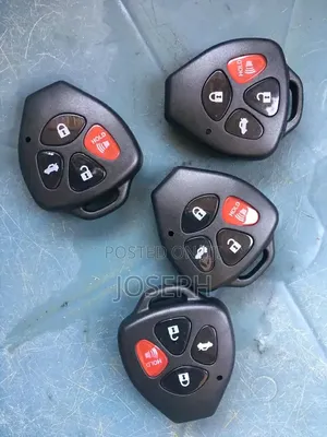 Toyota Key Shells With and Without Blade