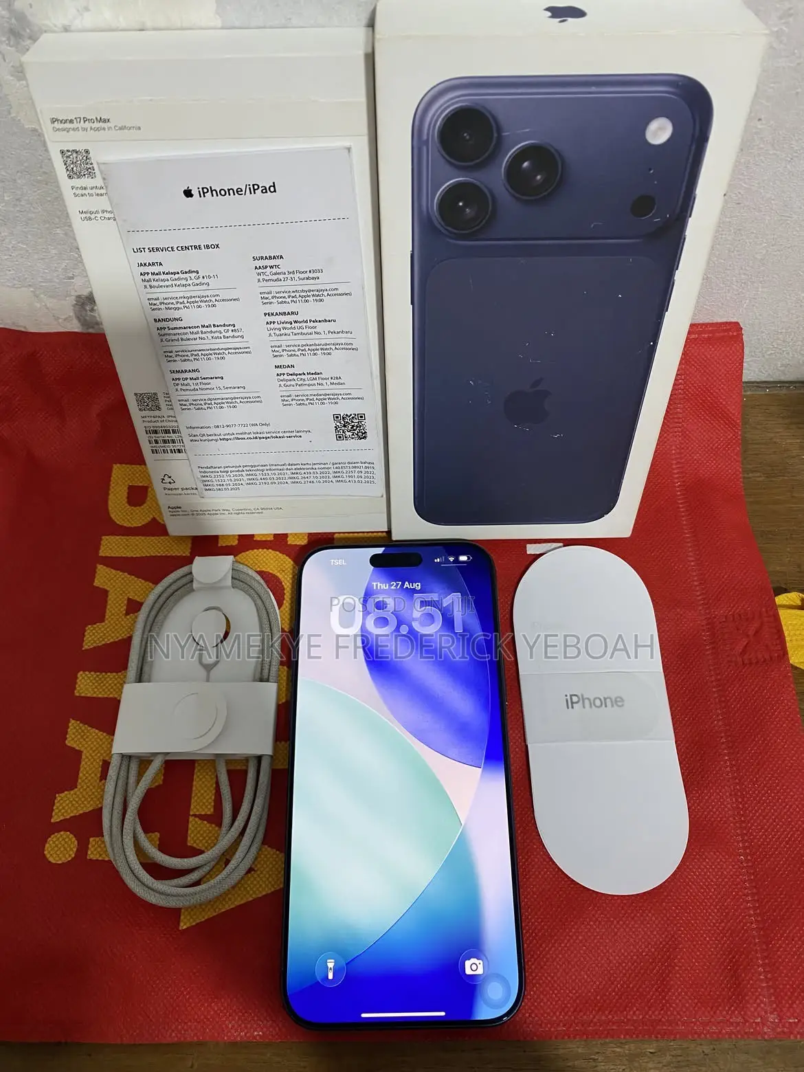 Apple iPhone 17 Pro Max 256 GB Blue