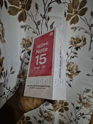 New Xiaomi Redmi Note 15 Pro+ 512 GB Black